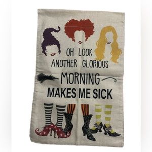 Sanderson sisters Halloween garden flag
